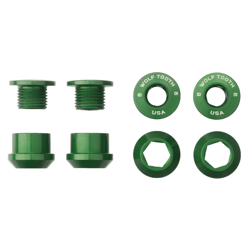 ChainringBolt Green 6mm 4pcs 9d1c30b8 d4c6 4f21 89a7 50ad5bfb10dd