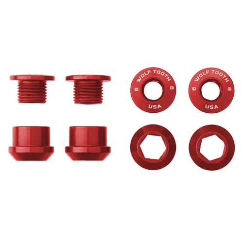 ChainringBolt Red 6mm 4pcs new logo 590x 5a637859 0af6 4d08 97fc c9d9e604d2be