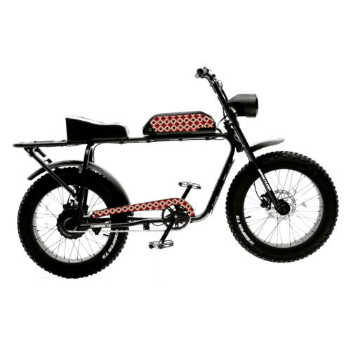 Custom 73 Sedona decals for Super 73 Mockup