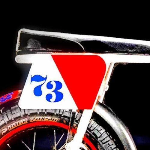 Super73 Racing Panel Numbers Plate