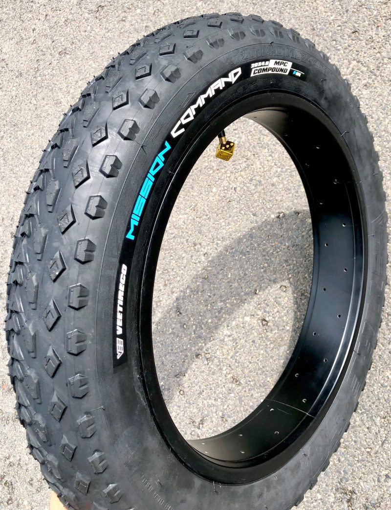 Mission Command tire black 204 20x4 Fatbike 2