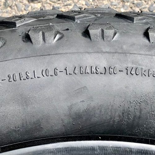 Mission Command tire black 204 20x4 Fatbike 4