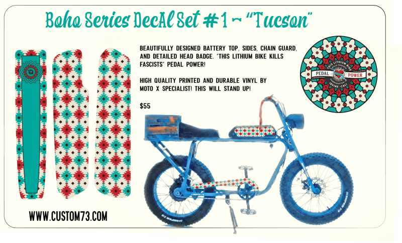 Super73 Tucson Desert Bohemian Series by Custom73