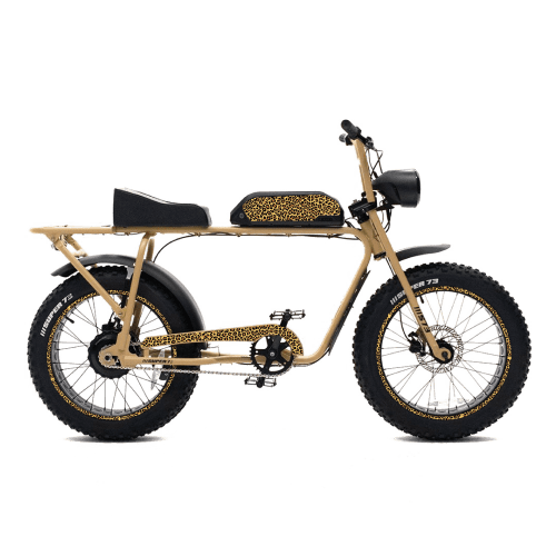 Super 73 Leopard decals on Tan