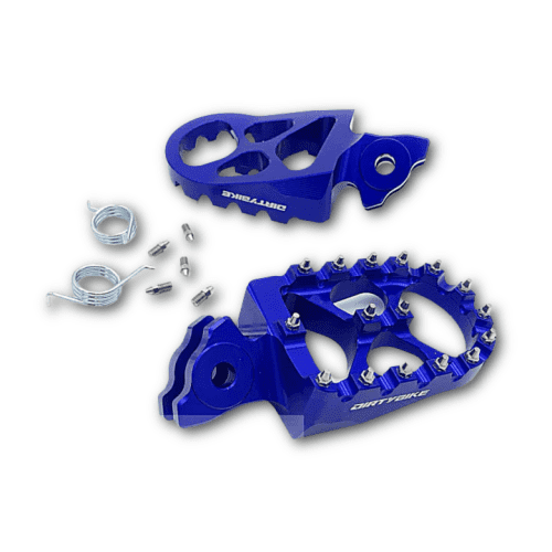 Surron Sur Ron Light Bee LBX BluePegs db CNC aluminum footpeg blue