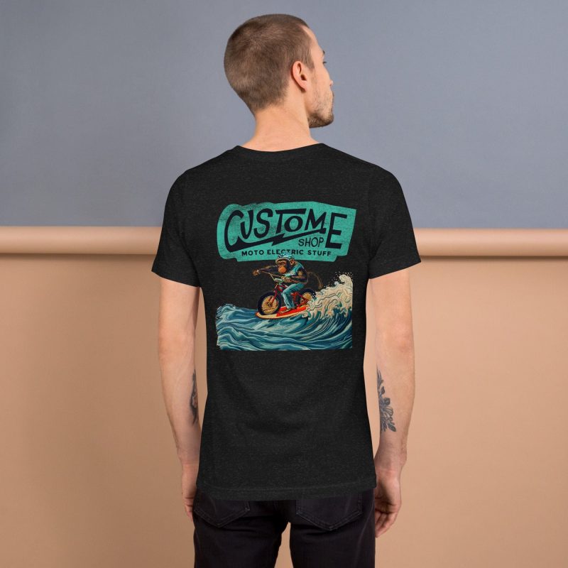 unisex staple t shirt black heather back 6646defe28a2c